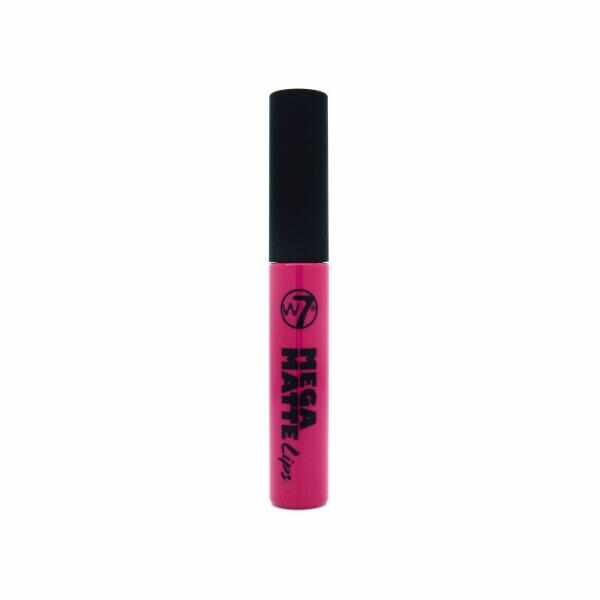 Ruj lichid cu efect mat W7 Mega Matte Lips Pink Collection - Big Phill, 7ml