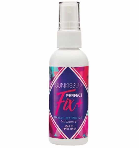 Spray Pentru Fixarea Machiajului Sunkissed Fix Perfect Oil Control, 62 ml