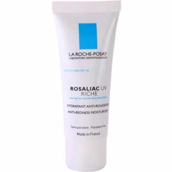 La Roche-Posay Rosaliac UV Riche Crema nutritiva si calmanta pentru pielea sensibila predispusa la roseata SPF 15