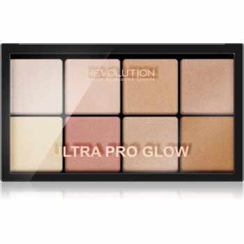 Makeup Revolution Ultra Pro Glow paleta luminoasa