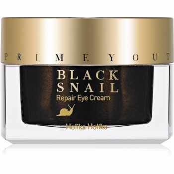 Holika Holika Prime Youth Black Snail cremă de noapte anti-îmbătrânire extract de melc