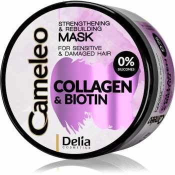 Delia Cosmetics Cameleo Collagen & Biotin mască fortifiantă pentru parul deteriorat si fragil