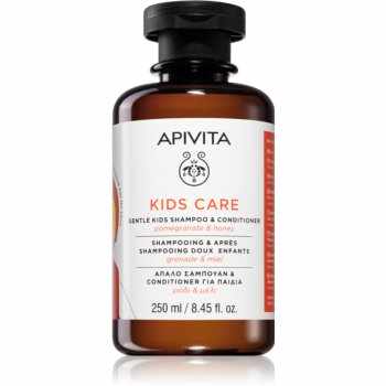 Apivita Kids Pomegranate & Honey sampon si balsam 2 in 1 pentru copii
