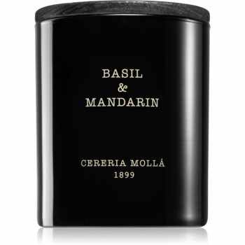 Cereria Mollá Boutique Basil & Mandarin lumânare parfumată