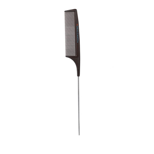 Pieptene Moroccanoil Carbon Combs Metal Tail cu coada din metal 