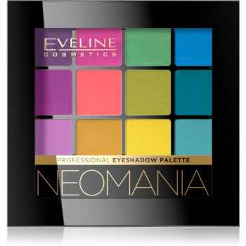 Eveline Cosmetics Neon paletă cu farduri de ochi