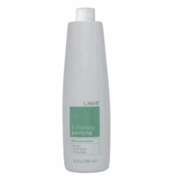 Șampon sebo-reglator pentru păr gras, Lakme K.Therapy, 1000ml