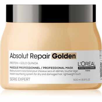 L’Oréal Professionnel Serie Expert Absolut Repair Gold Quinoa + Protein masca pentru regenerare pentru păr uscat și deteriorat