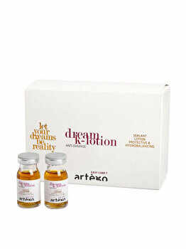 Fiole de par pentru hidratare, sigilare si reparare Artego, Dream K Lotion, 12 x 8 ml