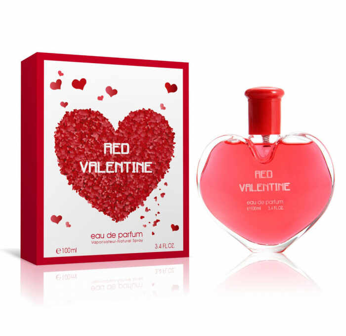 Apa de Parfum Red Valentine Fine Perfumery Eau De Parfum, Ladies EDP, 100 ml