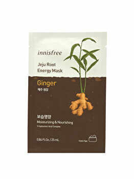 Masca pentru fata Innisfree, Jeju Root, Ginger, cu ghimbir, 25 ml