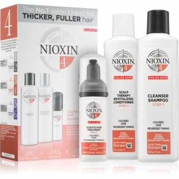 Nioxin System 4 Color Safe set cadou II. (pentru păr vopsit) unisex