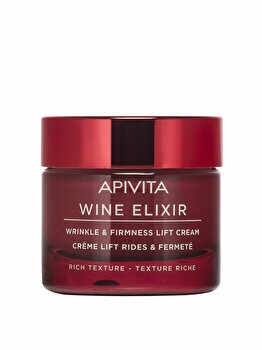 Crema pentru fata antirid Apivita, Wine Elixir, 50 ml