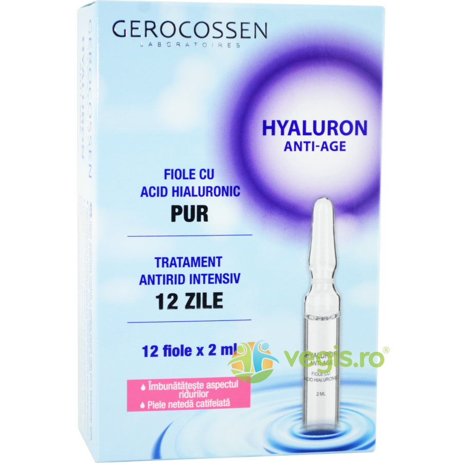 Acid Hialuronic Pur Hyaluron Anti Age 12 fiole