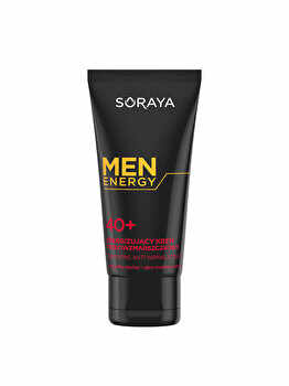 Crema de fata energizanta, antirid, pentru barbati, 40+, Soraya, Men Energy Energizing Cream Anti-Wrinkle, 50 ml