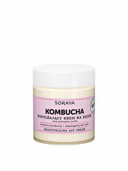 Crema de fata hidratanta si energizanta, de zi, Soraya, Kombucha Moisturizing And Energizing Cream, 12 x 75 ml