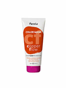 Masca nuantatoare pentru par Fanola, Color Mask, Copper Flow, 200 ml