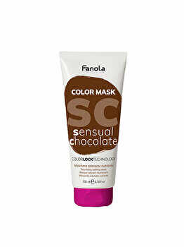 Masca nuantatoare pentru par Fanola, Color Mask, Sensual Chocolate, 200 ml
