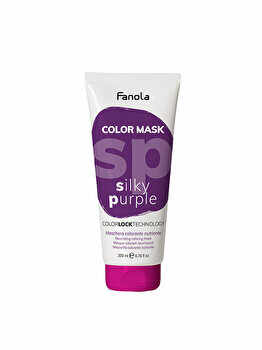 Masca nuantatoare pentru par Fanola, Color Mask, Silky Purple, 200 ml