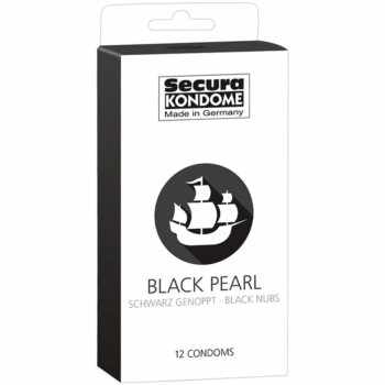 Secura KONDOME Black pearl prezervative