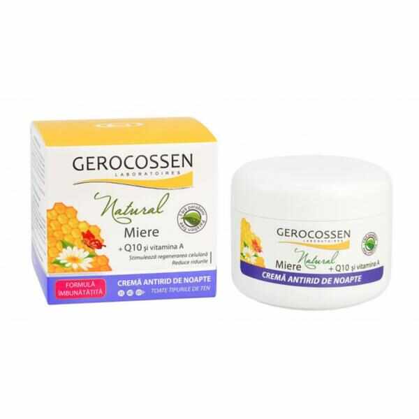 Crema Antirid de Noapte Natural Gerocossen, 100 ml