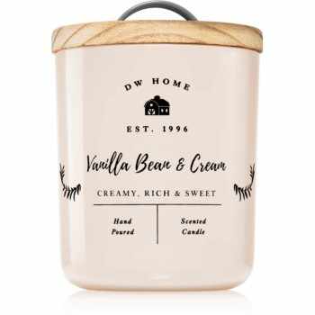 DW Home Vanilla Bean & Cream lumânare parfumată