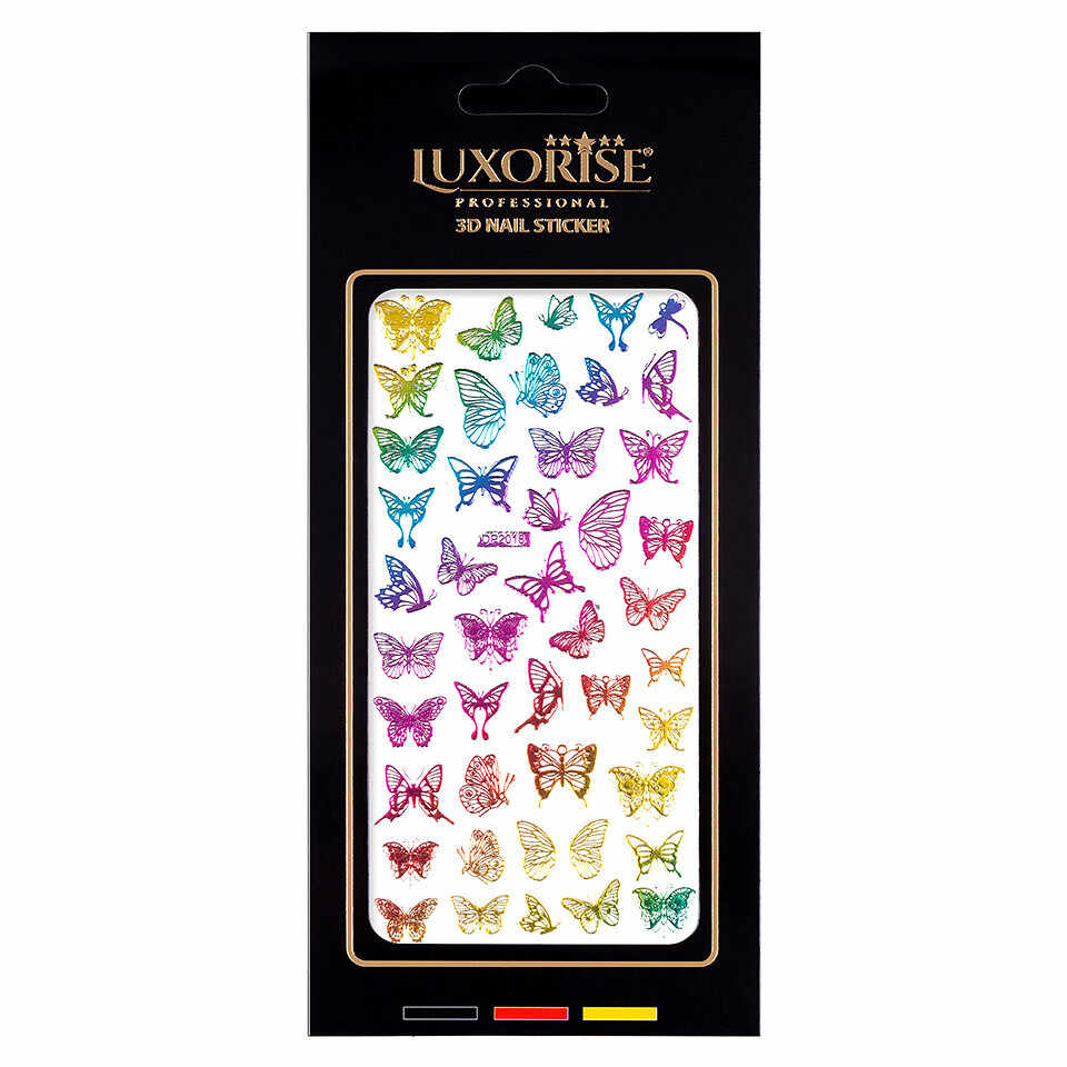 Folie Sticker Unghii Butterfly DP2018 - LUXORISE