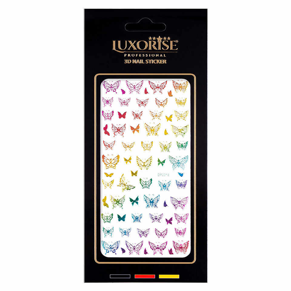 Folie Sticker Unghii Butterfly DP2019 - LUXORISE