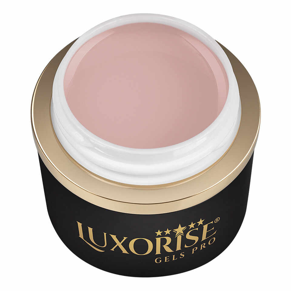 Gel UV Constructie Unghii RevoFlex LUXORISE 15ml, Cover Nude - Light