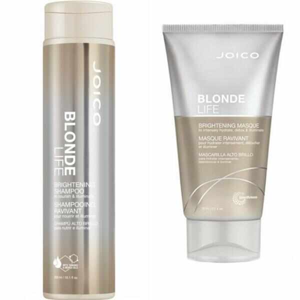 Set cadou Par Blond - Joico Blonde Life Brightening: Sampon 300 ml + Masca 150 ml