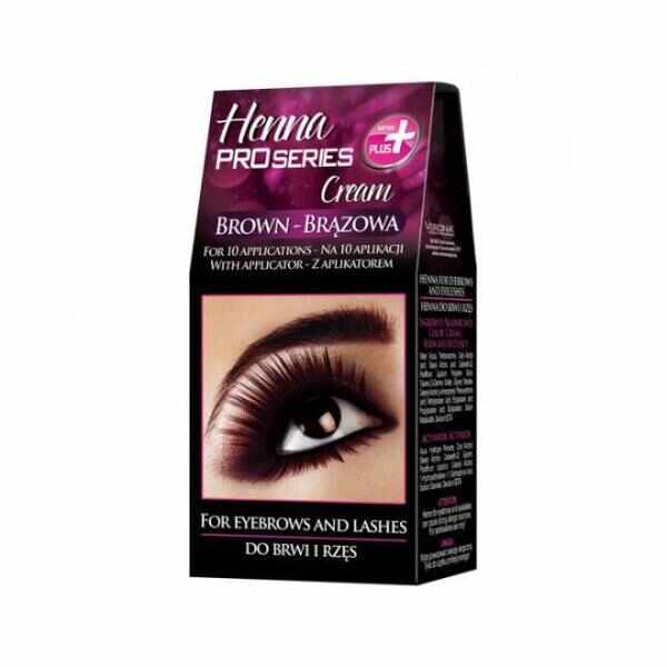 Vopsea de sprancene Henna Pro Series Cream Brown, 30 ml