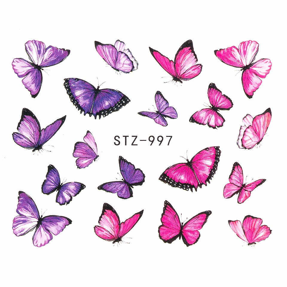 Tatuaj Unghii LUXORISE Butterfly Bliss, STZ-987