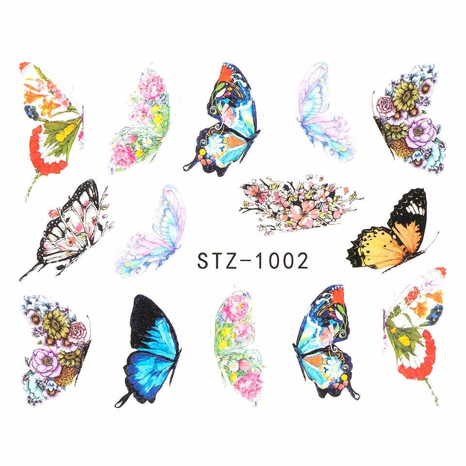 Tatuaj Unghii LUXORISE Butterfly Wings, STZ-1002
