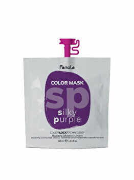 Masca nuantatoare pentru par Fanola, Color Mask, Silky Purple, 30 ml