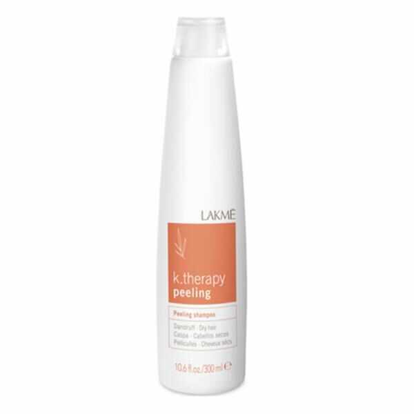  Sampon antimatreata pentru par uscat, Lakme, Peeling dry shampoo, 300 ml