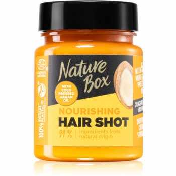 Nature Box Argan Hair Shot masca de par regeneratoare cu ulei de argan