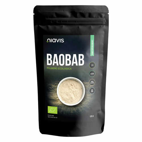 Baobab Pulbere Ecologică/Bio 125g | Niavis 