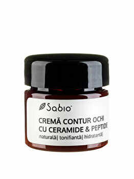 Crema contur ochi cu Ceramide si Peptide Sabio, 15 ml