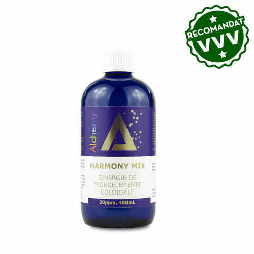 Harmony Mix, sinergie de argint, magneziu si cupru coloidal 20ppm | Pure Alchemy