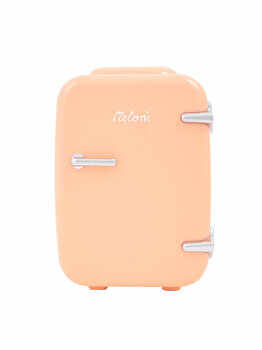 Mini frigider pentru cosmetice Meloni, Soft Peach
