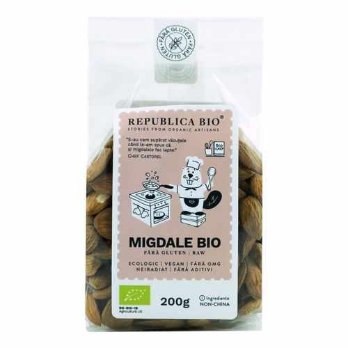 Migdale Bio Fără Gluten, 200g | Republica BIO