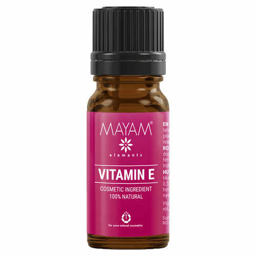 Vitamina E Naturală Uz Cosmetic, 10ml | MAYAM