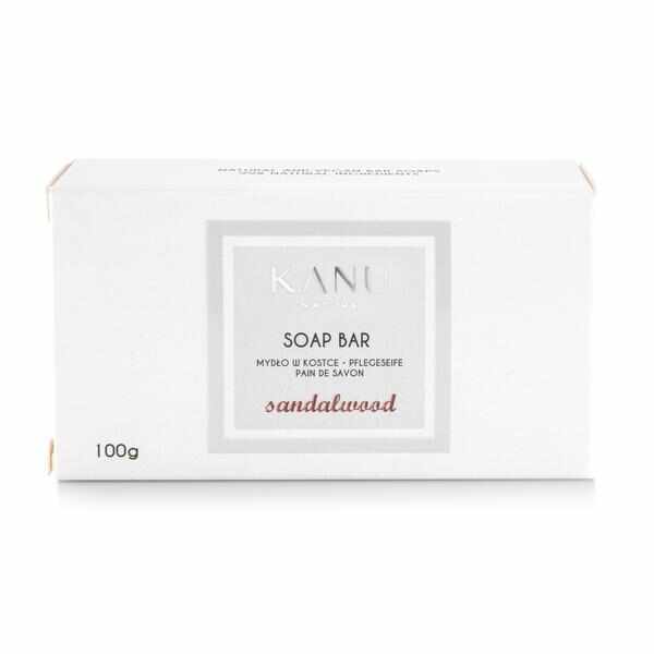 Sapun Natural cu Lemn de Santal - KANU Nature Soap Bar Sandalwood , 100 g