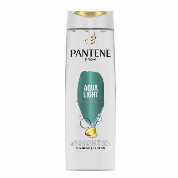 Sampon pentru Par Gras - Pantene Pro-V Aqua Light Shampoo, 400 ml