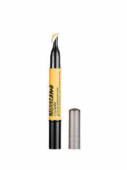 Creion pentru neutralizarea aspectului tern al tenului deschis spre mediu Maybelline New York Master Camo Color Correcting Pen, Yellow, 1.5 ml-sters