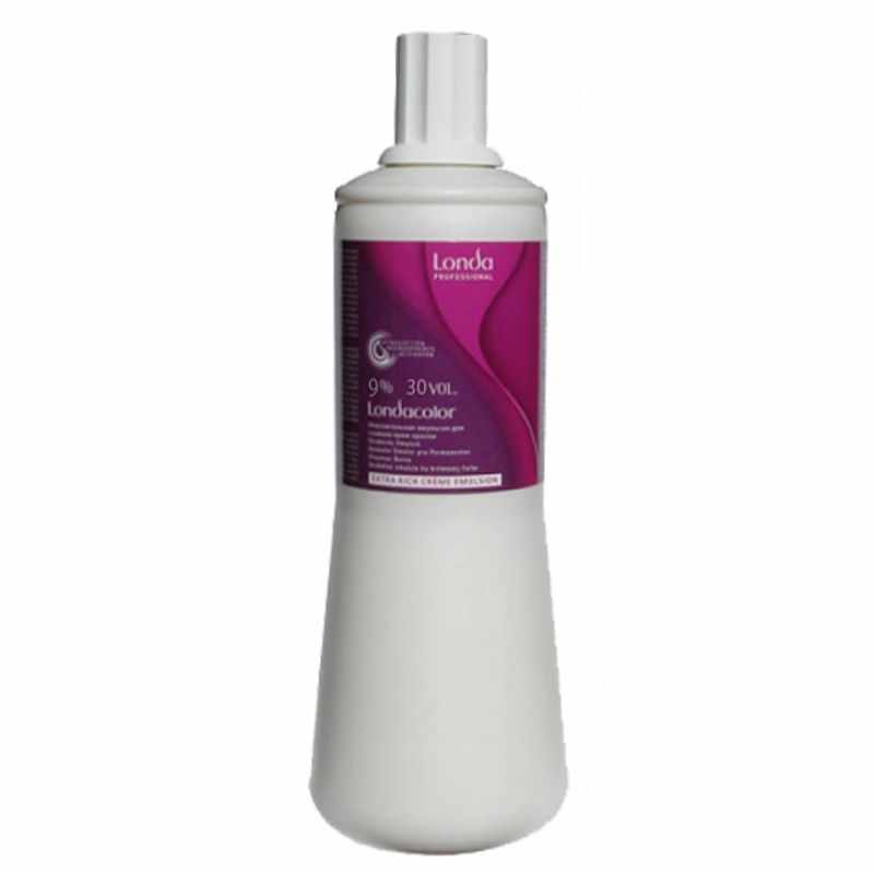 Oxidant Permanent 9% - Londa Professional Extra Rich Creme Emulsion 30 vol 1000 ml