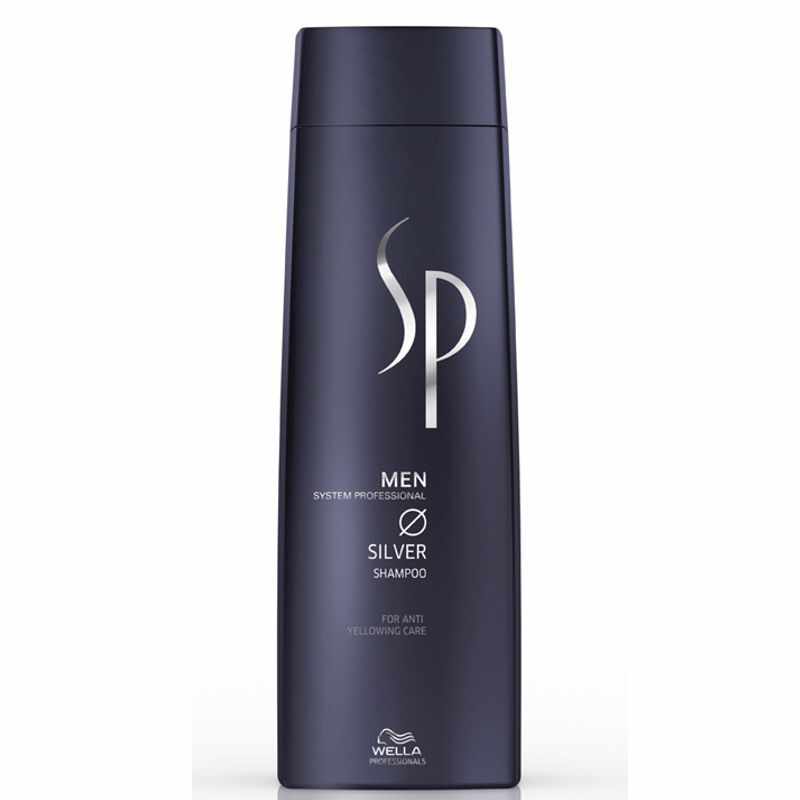 Sampon pentru Par Grizonat - Wella SP Men Silver Shampoo 250 ml