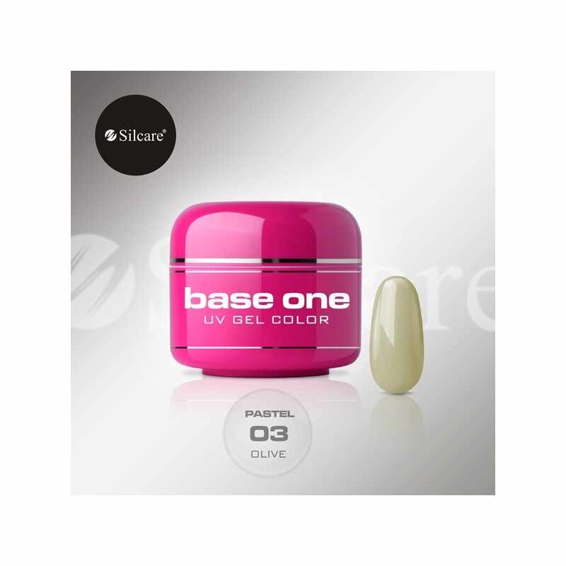 Gel UV Color Base One 5 g Pastel olive-03