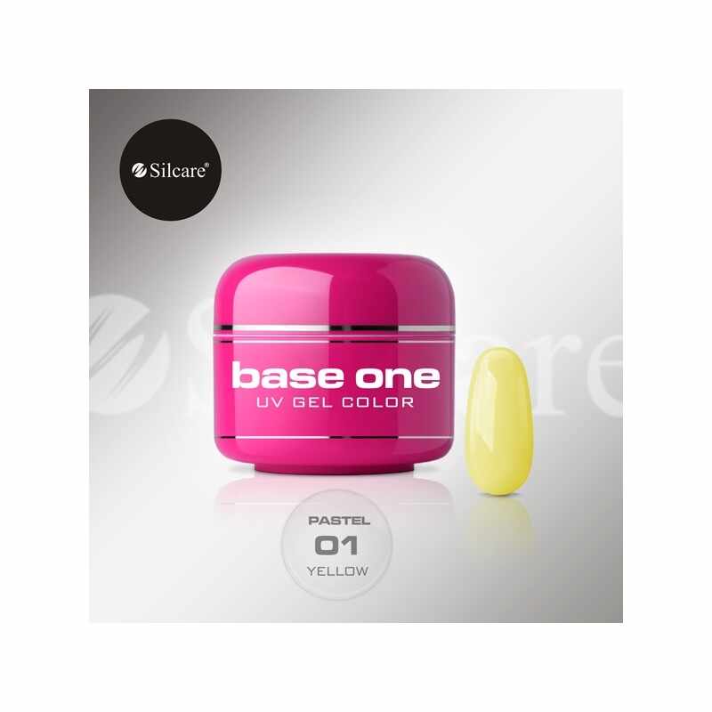 Gel UV Color Base One 5 g Pastel yellow-01