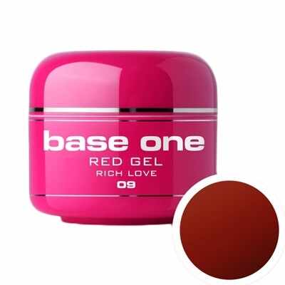 Gel UV Color Base One 5 g Red rich-love-09